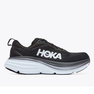 Hoka Black and White Women's Sneakers